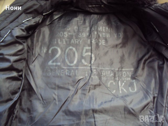 Унисекс зимно яке Calvin Klein оригинално , снимка 5 - Якета - 30630499