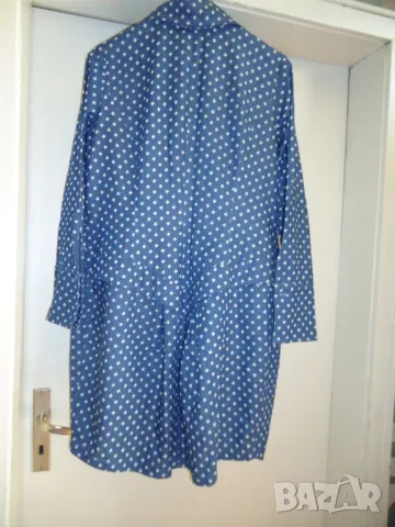 дънкова риза/манто, снимка 2 - Ризи - 50228155