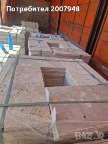 Травертин 3 см/61/33 - 55 лв. м2 с ддс, снимка 5 - Други - 52391542