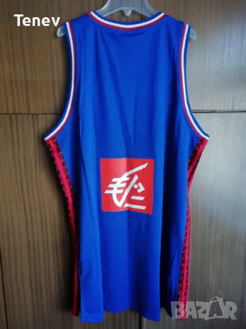 France FFBB Adidas нов оригинален баскетболен потник Франция национален отбор 2XL XXL , снимка 2 - Тениски - 49048726