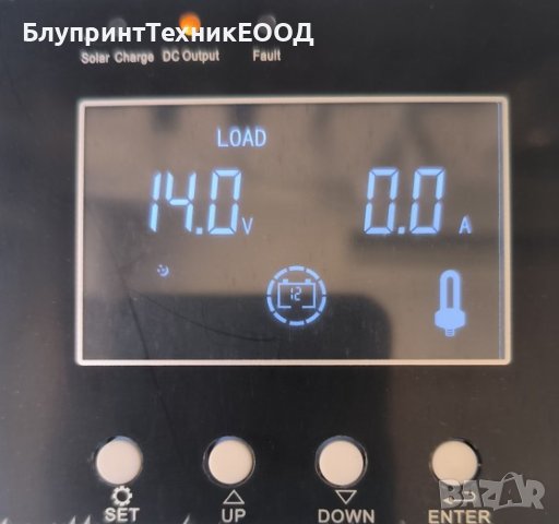 40А Соларен MPPT контролер 12/24/48V с контрол на зарядния ток, снимка 6 - Друга електроника - 42096178