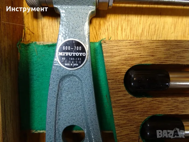 Микрометър Mitutoyo 104-145 OMC-700 outside micrometer 600-700mm, снимка 3 - Други инструменти - 56129336