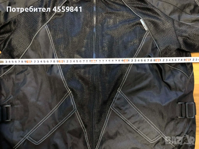 Чисто ново противовятърно мото яке MQP AirVent 58/48 3-XL с протектори и термо подплата, снимка 6 - Аксесоари и консумативи - 53066829