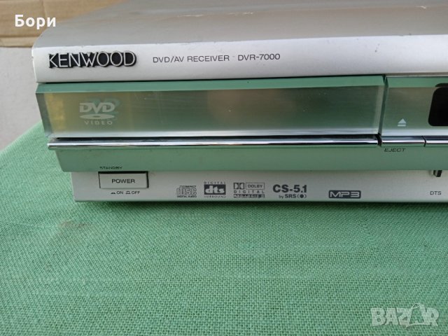 Ресийвър Kenwood DVR-7000 DVD 5.1, снимка 10 - Плейъри, домашно кино, прожектори - 35191174