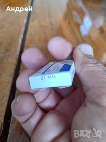 Стари бръснарски ножчета Лезвия, снимка 5 - Други ценни предмети - 34055733