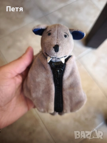 Jellycat, Zappy Batty, 1999, rare, retired, снимка 6 - Плюшени играчки - 54353627