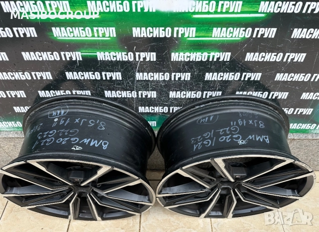 Джанта алуминиеви джанти 8Jx19” 8,5Jx19” за Бмв Bmw 3 G20 G21 Bmw 4 G22 G23,874700/8747001, снимка 2 - Гуми и джанти - 52515204