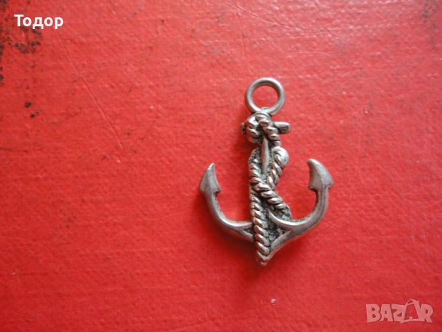 Медальон колие котва , снимка 5 - Колиета, медальони, синджири - 53045434