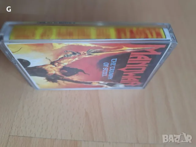 Аудио касета Manowar - The Triumph of Steel, снимка 3 - Аудио касети - 56070630