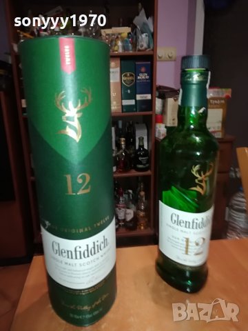 GLENFIDDICH 12-ПРАЗНО ШИШЕ И КУТИЯ 2807221146, снимка 2 - Колекции - 37522308