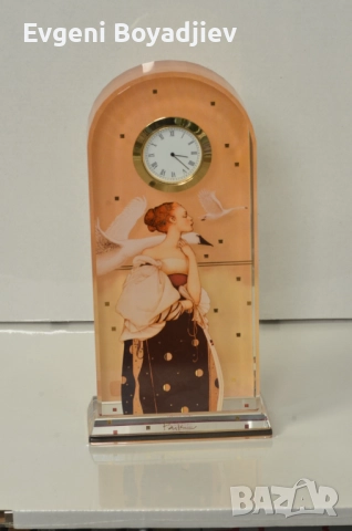 Оригинален настолен часовник, стил "ар нуво" Goebel