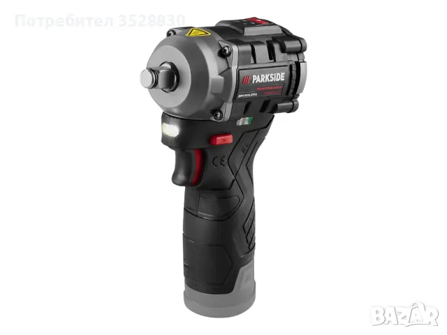 Акумулаторен ударен гайковерт Parkside Performance PPDSSA 12 A1, снимка 3 - Винтоверти - 47406570
