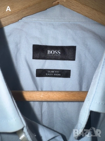 Елегантна риза BOSS , снимка 2 - Ризи - 54348908