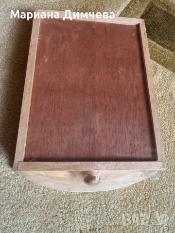 Сервираща дъска за кашкавали и сирена с чекмедже – НОВА, снимка 3 - Прибори за хранене, готвене и сервиране - 53012209