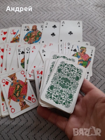 Стари карти за игра #18, снимка 3 - Карти за игра - 53020927