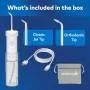 Waterpik безжичен зъбен душ, иригатор за устна кухина, идеален за пътуване, бял, WF-16, снимка 7