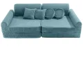Диван за детска стая 160x80cм. - Диван за игра за деца, Montessori Детски диван с функция сън , снимка 1