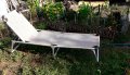 Германско походно легло шезлонг леко алуминиево, снимка 1