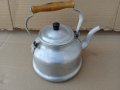 Стар алуминиев чайник български, снимка 3