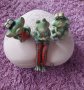 Семейство керамични жаби, снимка 1 - Декорация за дома - 40616895