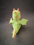 Kinder плюшена играчка дракон в зелен цвят, снимка 5