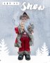Декоративен музикален Дядо Коледа със светеща факла, снимка 1 - Декорация за дома - 42910722