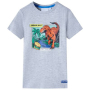 Детска тениска, сива, 128, снимка 1 - Детски тениски и потници - 44792423