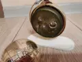 Стар рядък будилник Слава глобус, снимка 5