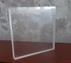 Плексиглас прозрачен 15×15×2см., снимка 3