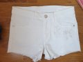 Къси бели дънки от H&M р-р 152, снимка 2