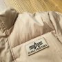 Страхотно мъжко пухено яке ALPHA INDUSTRIES размер L , пух и пера , снимка 4