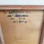 Стара дървена кутия с ръчно пирографирана украса, снимка 7
