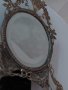 Сребърно настолно огледало (сребро 800), снимка 3