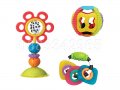 НОВ! Комплект дрънкалки за бебе 3 броя Playgro Shake, twist and rattle gift pack, снимка 2