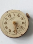 Механизъм с циферблат от стар ръчен часовник 52105, снимка 2