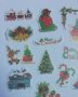 Скрапбук стикери за декорация планер Коледа 1 - 20 бр /комплект , снимка 2