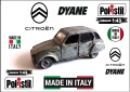 Citroen Dyane EL52 Polistil MADE IN ITALY 1:43, снимка 1