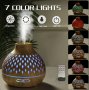 Junlic Aroma Diffuser 400 ml, ултразвуков овлажнител с осветление, снимка 2