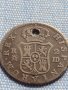 Сребърна монета 2 реала 1785г. Карлос трети Мадрид Испания 13785, снимка 9