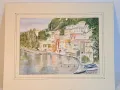авторска картина акварел морски пейзаж    4/6, снимка 1