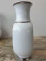 Royal KPM 20см/КПМ Бавария стара.немска порцеланова ваза/бяла-модернизъм-бисквит-сребро, снимка 3