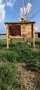 Зайчарник, Дървена клетка за заек, Къща за заек от дърво, снимка 2