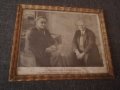 Стара фотография на Георги Димитров и Васил Коларов 1934 г. , снимка 1 - Колекции - 30824137
