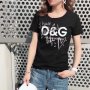 Gucci  Guess Hugo D&G дамски тениски 100 % памук, снимка 11