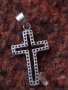 Старо сребърно кръстче 38271, снимка 1