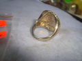 ПОСРЕБРЕН СТАР СКЪПОЦЕНЕН АРТ ПРЪСТЕН 19890, снимка 5