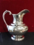 Сребърна кана за вода или вино,сребро 925,вместимост 1800 мл.Отлично състояние. , снимка 2
