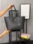 Gucci Голяма Дамска Чанта Тип Шопър С Монограм Дълги Дръжки И Златен Метален Акцент Код SEM-729, снимка 5