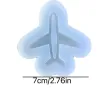 самолет самолетче силиконов молд форма смола фондан шоколад гипс декор , снимка 3