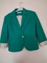 Дамско сако зелено, снимка 1